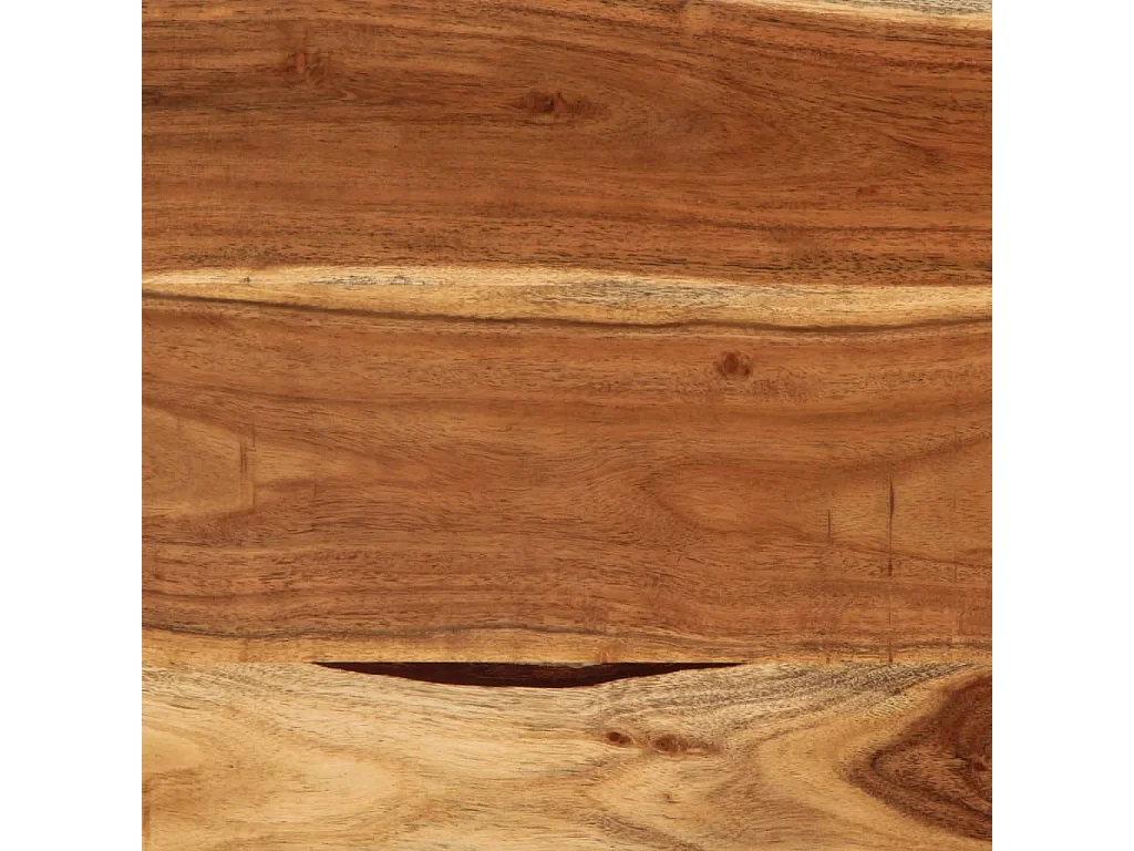 Buffet 90x34x75 cm bois d'acacia massif