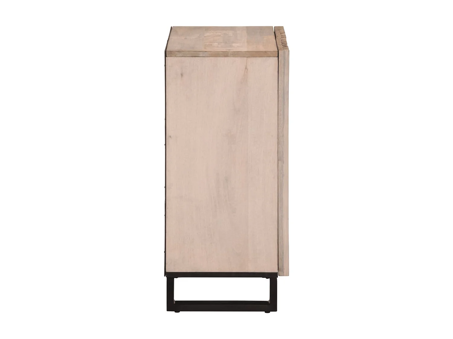 Buffet 60x34x75 cm bois de manguier massif