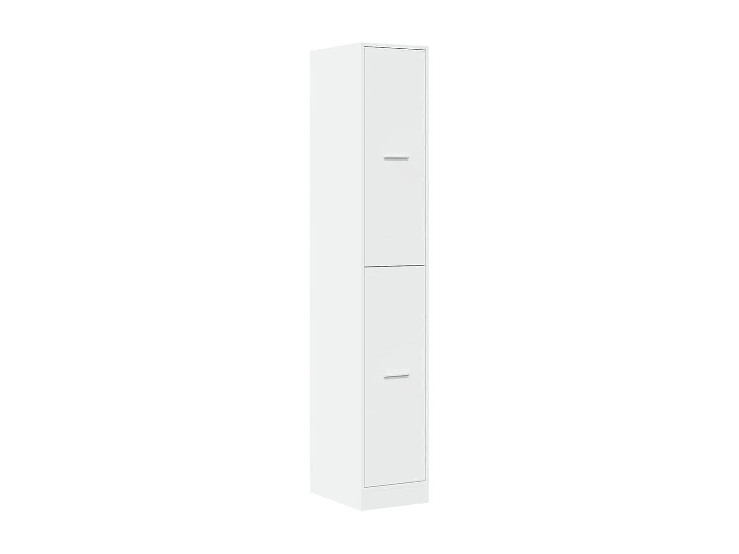 Mueble boticario blanco 30x41x174,5 cm madera contrachapada
