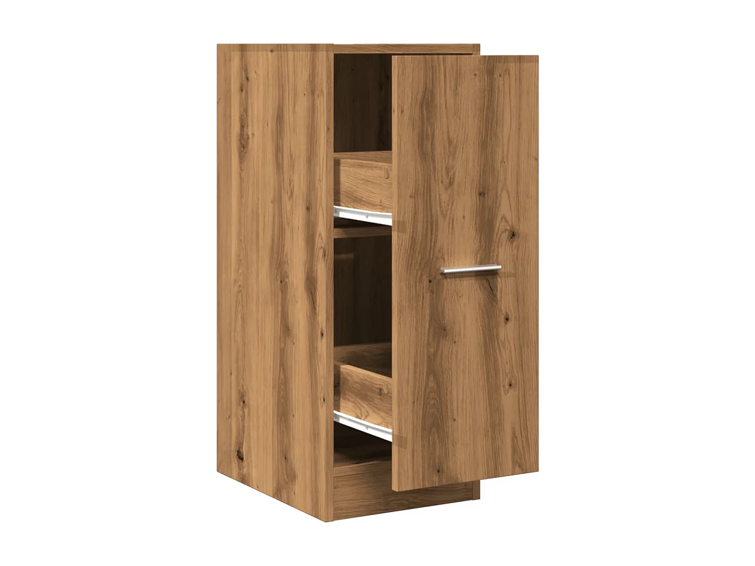 Armário de boticário em carvalho artesanal em madeira projetada