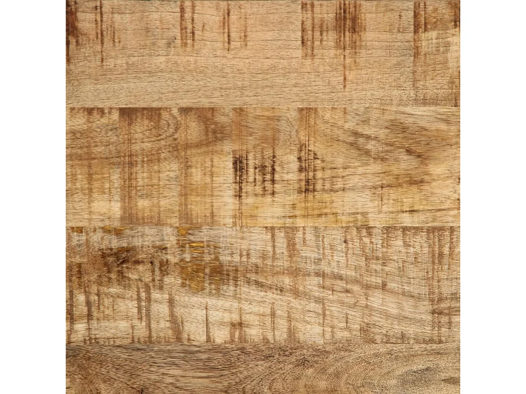 Buffet 60x34x75 cm bois de manguier massif brut
