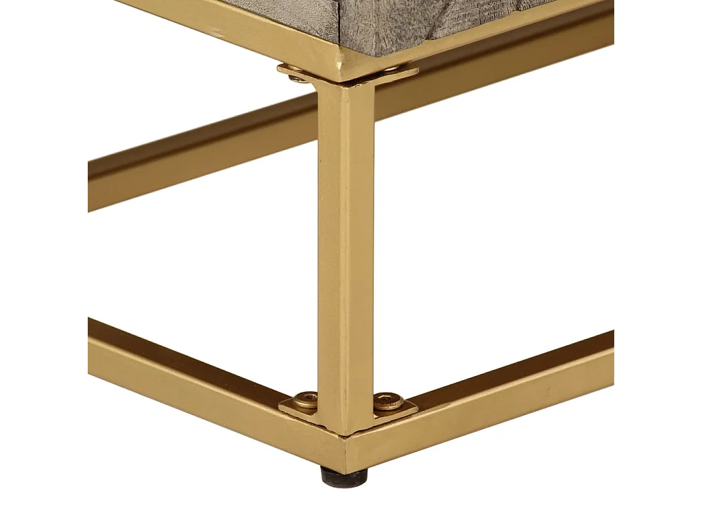 Kommode 55x30x76 cm aus massivem Mangoholz und Eisen