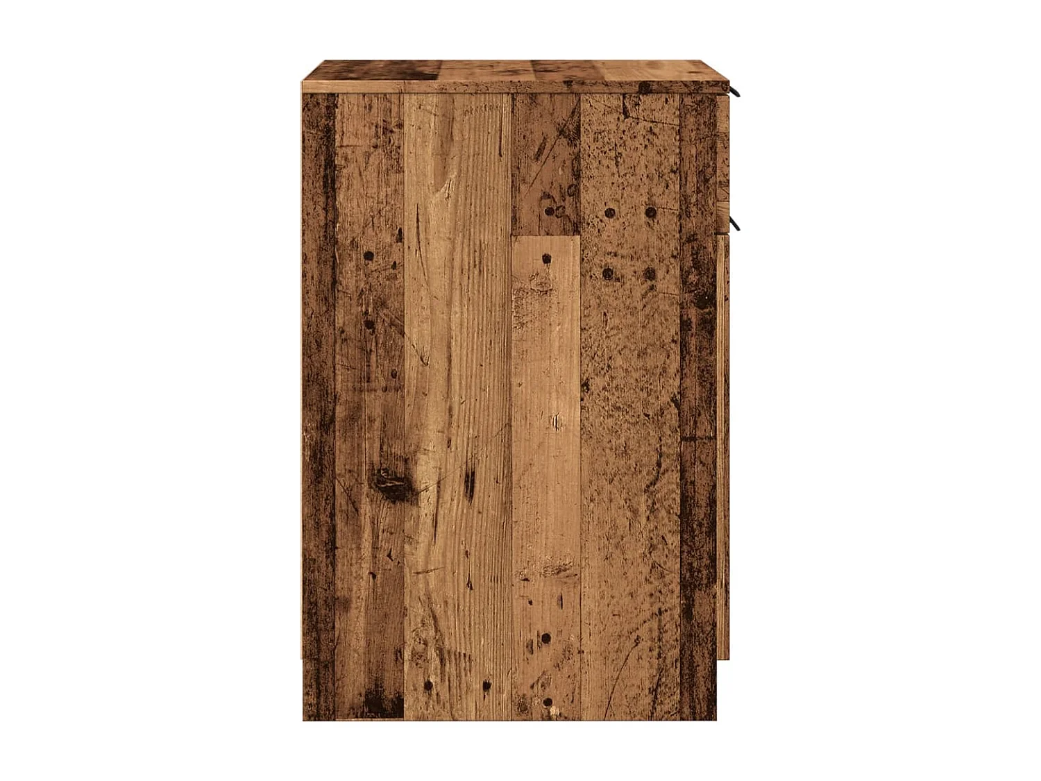 Armoire de bureau vieux bois 33x50x75 cm bois d'ingénierie