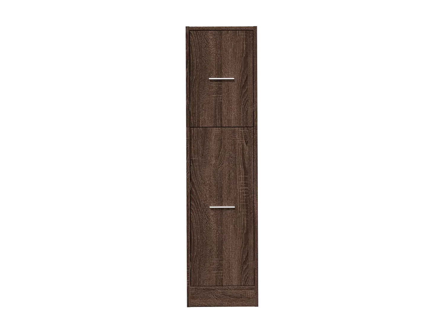 Armoire apothicaire chêne marron 30x41x118 cm bois d'ingénierie