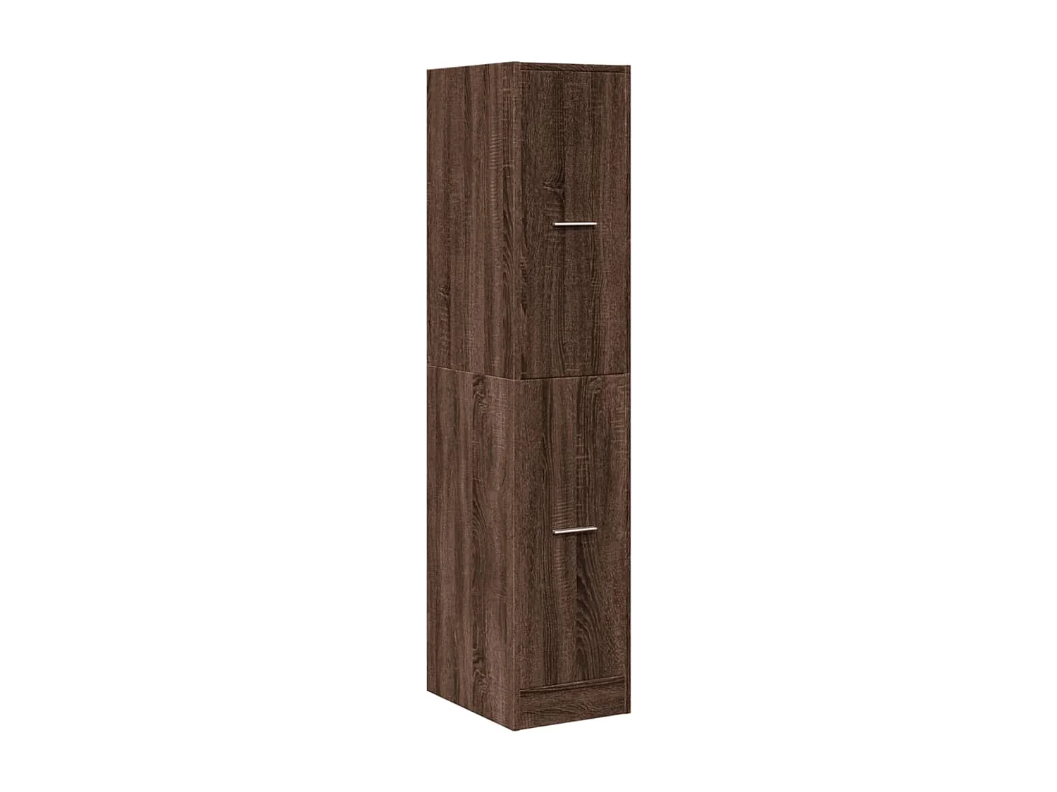 Mueble boticario roble marrón 30x41x144,5 cm madera contrachapada