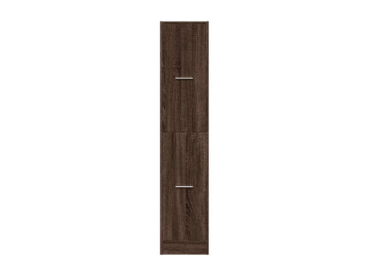 Armoire apothicaire chêne marron 30x41x144,5 cm bois ingénierie