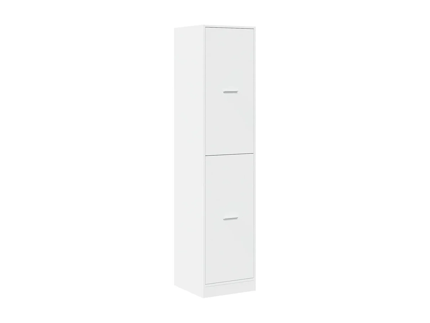 Armoire d'apothicaire blanc 40x41x174,5 cm bois d'ingénierie