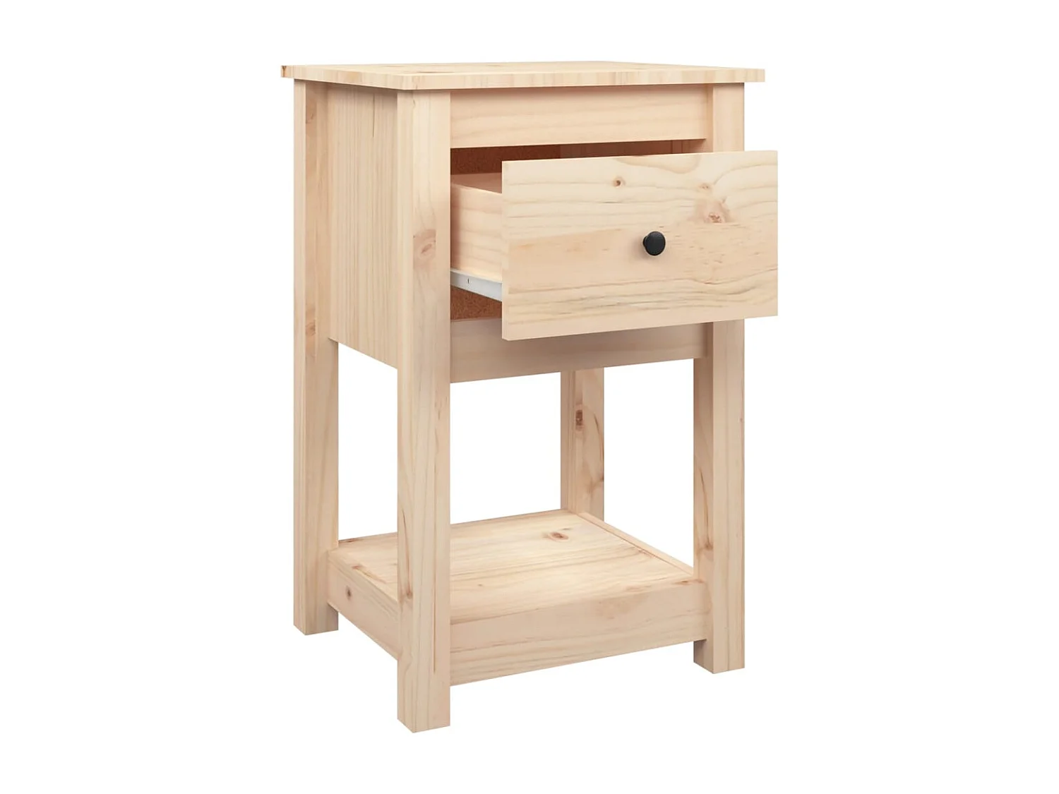 Comodini 2 pezzi 40x35x61,5 cm Legno di pino massiccio