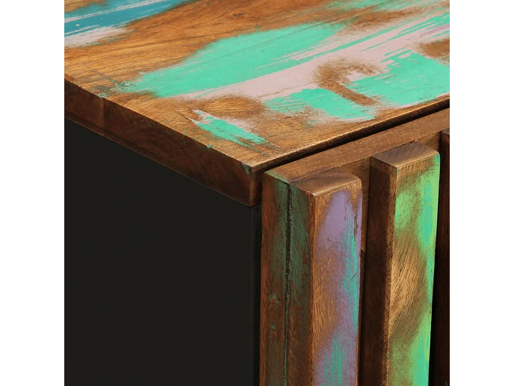 Aparador 60x34x75 cm madeira maciça de acácia