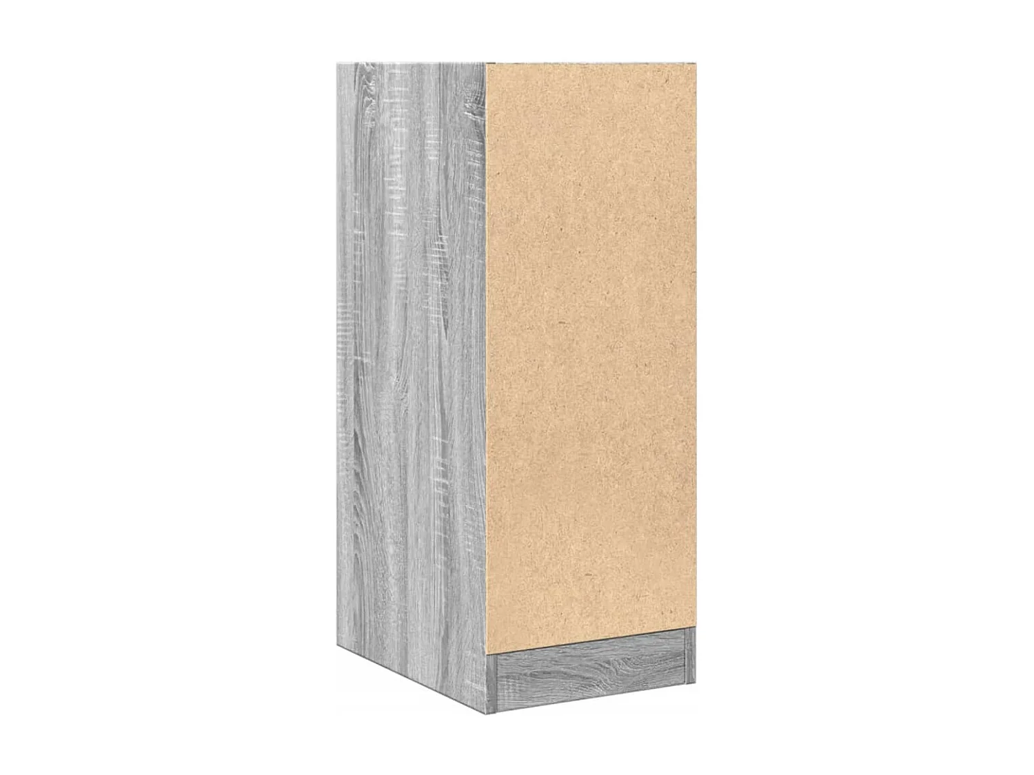 Armoire apothicaire sonoma gris 30x41x77,5 cm bois d'ingénierie