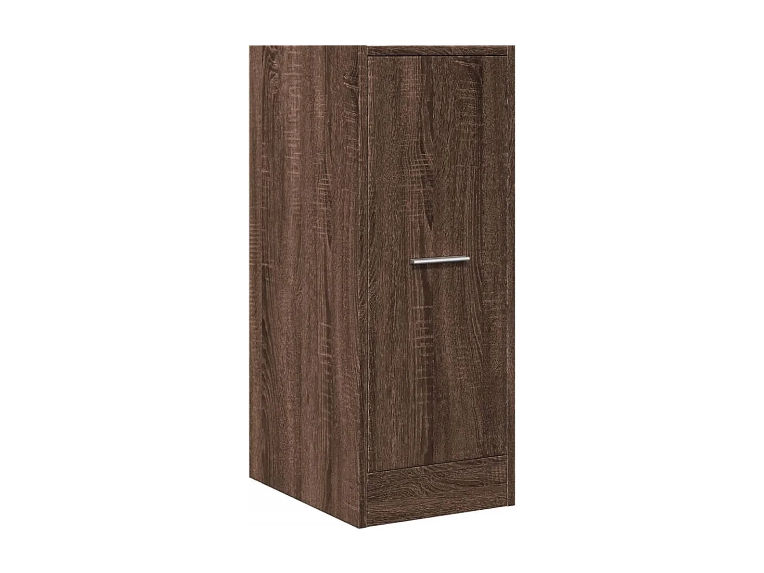 Armoire apothicaire chêne marron 30x41x77,5cm bois d'ingénierie