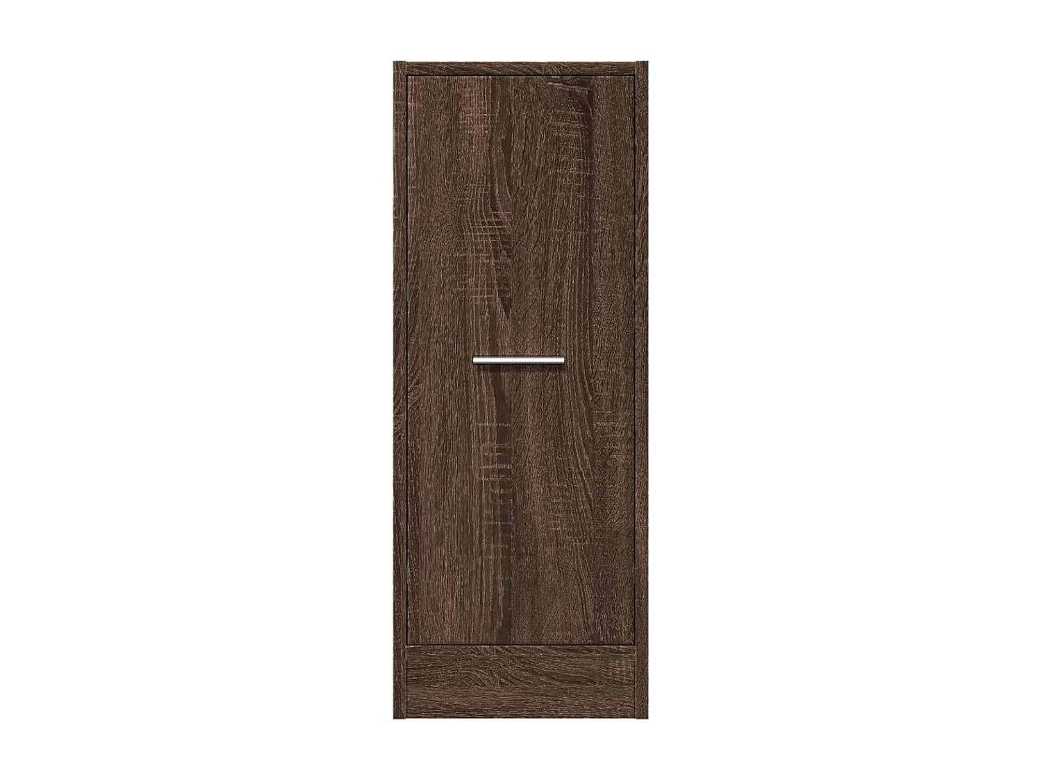 Armoire apothicaire chêne marron 30x41x77,5cm bois d'ingénierie