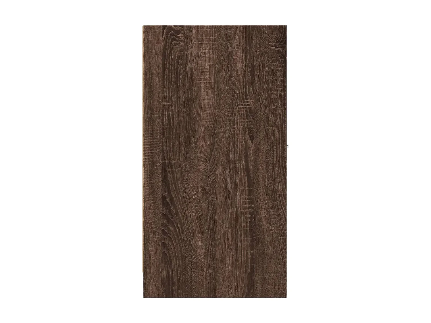Armoire apothicaire chêne marron 30x41x77,5cm bois d'ingénierie