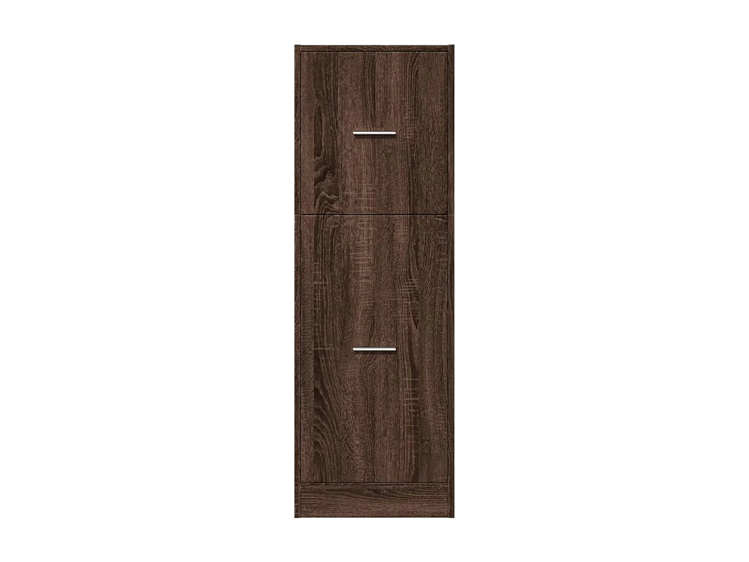 Armoire apothicaire chêne marron 40x41x118 cm bois d'ingénierie