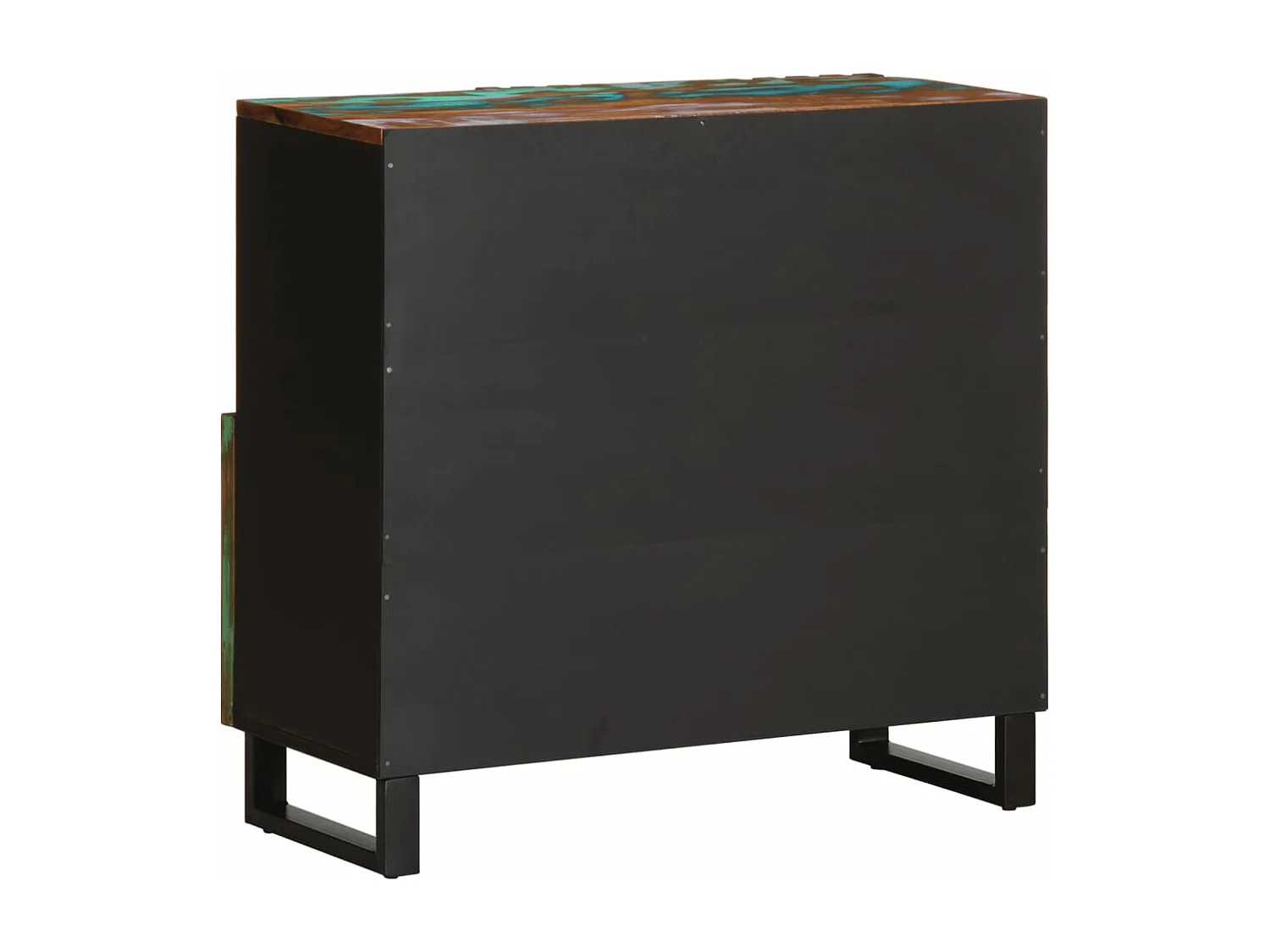Sideboard 80x34x75 cm aus massivem Akazienholz