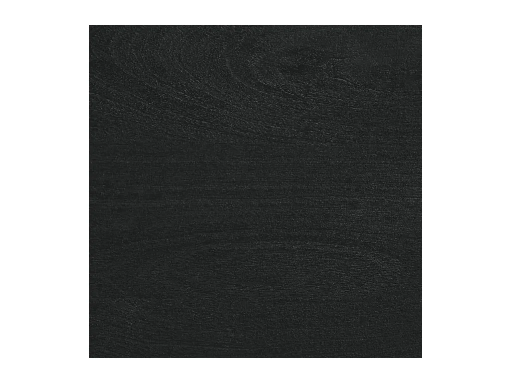 Buffet noir 60x33x75 cm bois d'ingénierie