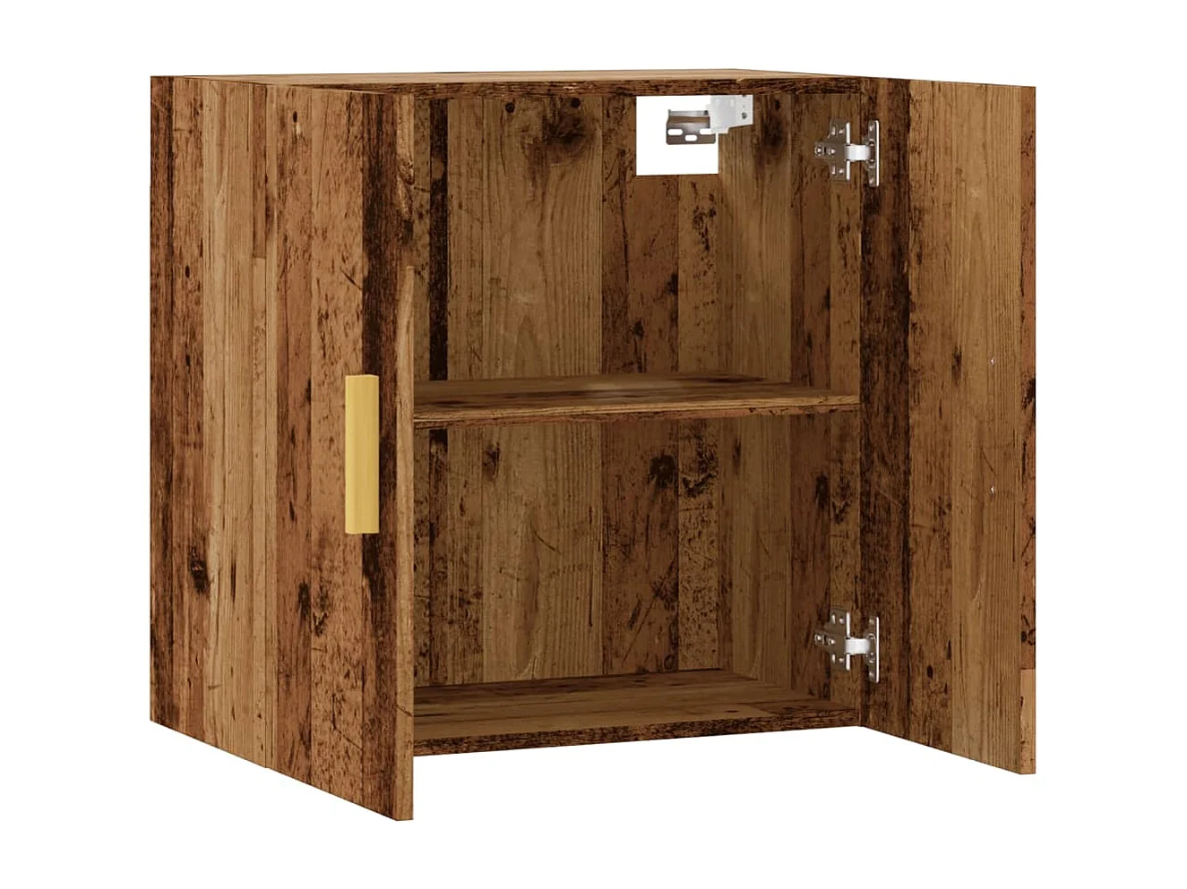 Armoire murale vieux bois 60x31x60 cm bois d'ingénierie