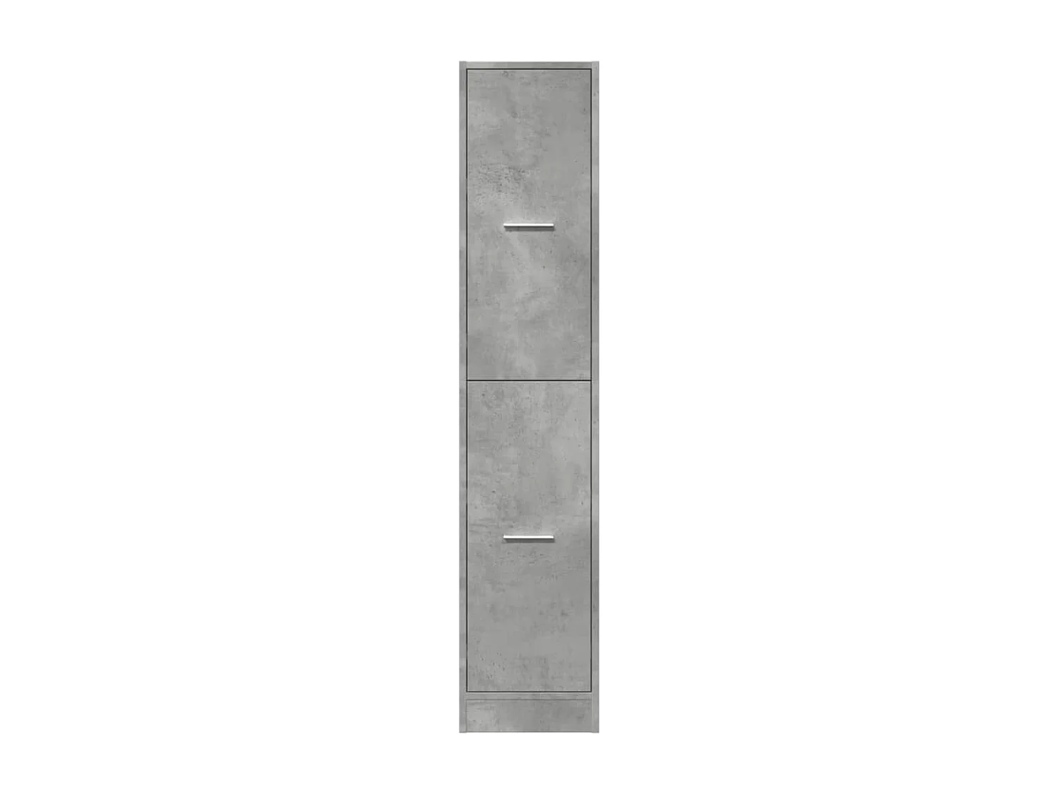 Armoire d'apothicaire gris béton 30x41x144,5 cm bois ingénierie
