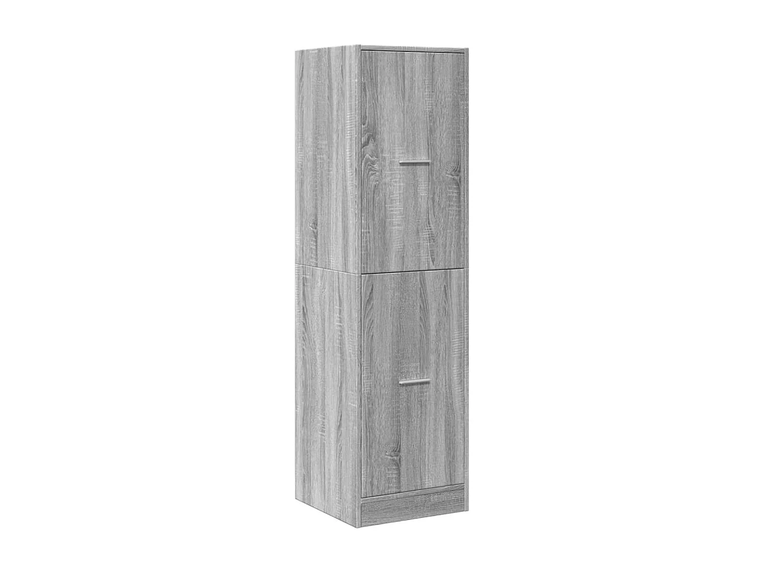 Armoire apothicaire sonoma gris 40x41x144,5cm bois d'ingénierie