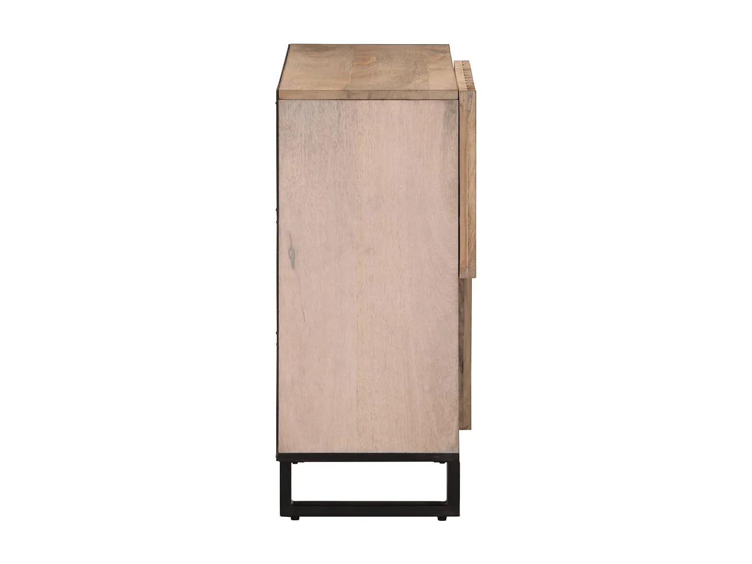 Buffet 80x34x75 cm Bois massif de manguier