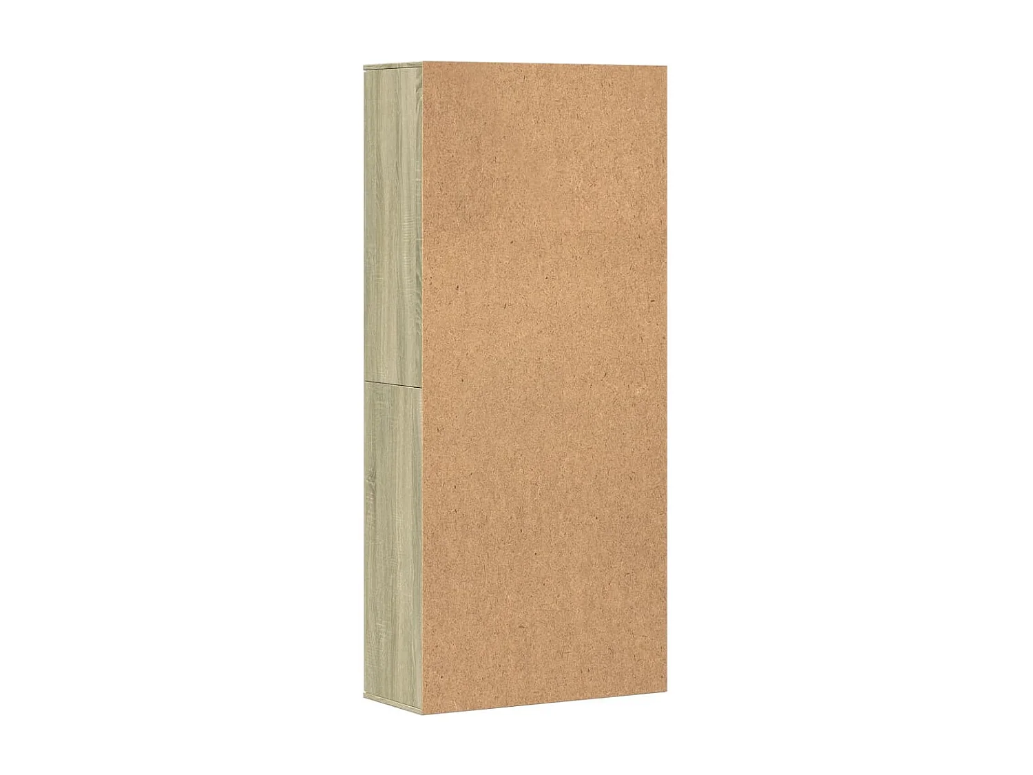 Hohes Sideboard aus Sonoma-Eiche, 80 x 35 x 180 cm, Holzwerkstoff