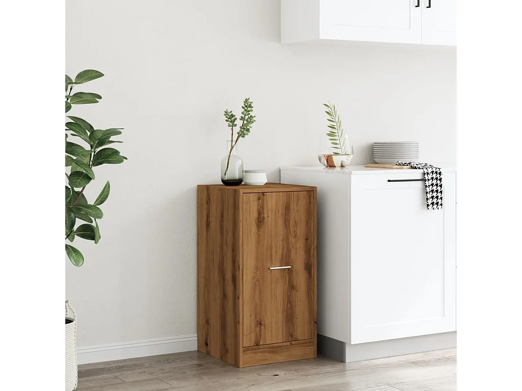 Armário de boticário em carvalho artesanal em madeira projetada