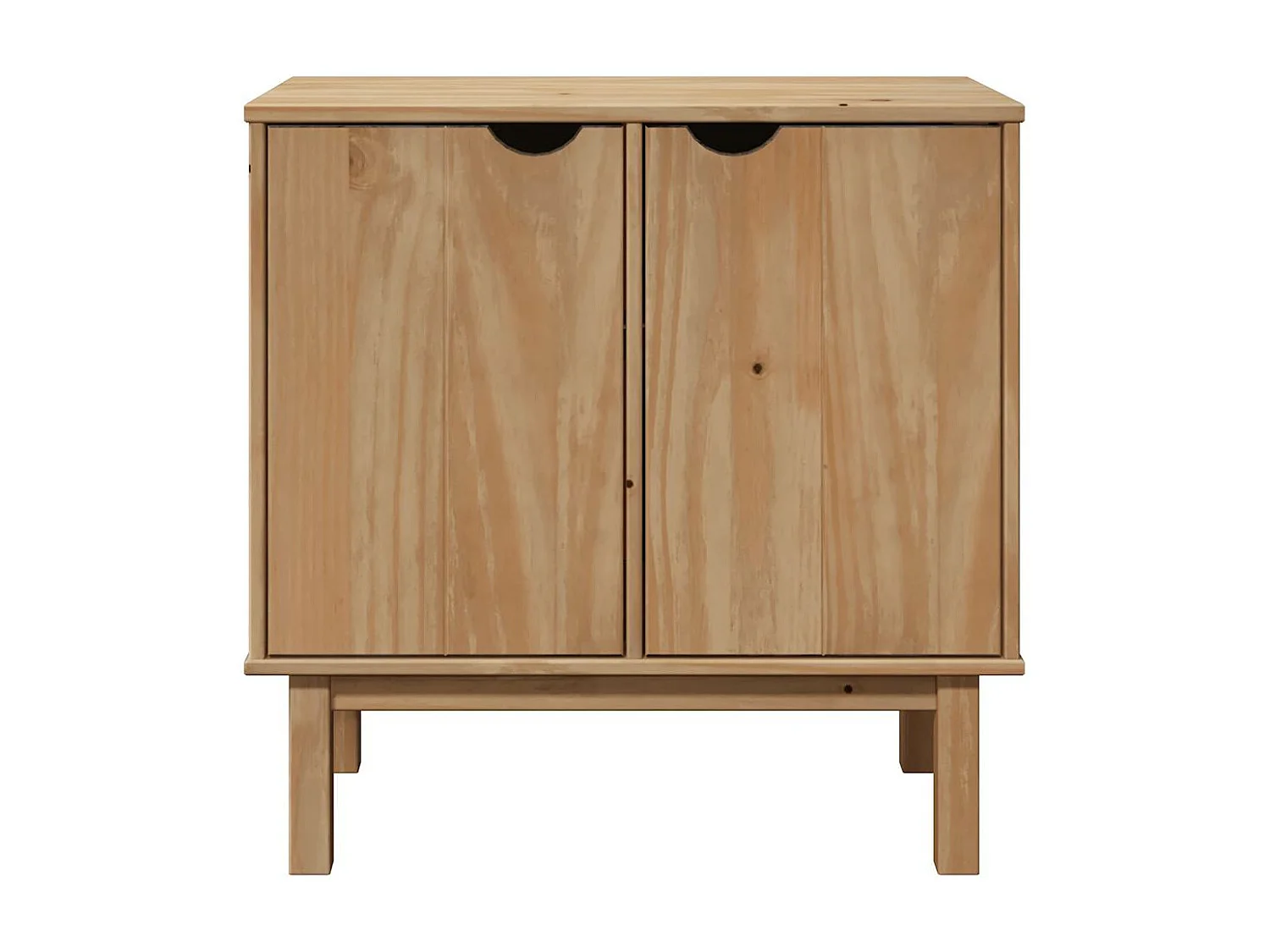 Mobile da ingresso OTTA 75x40x75 cm in legno massello di pino