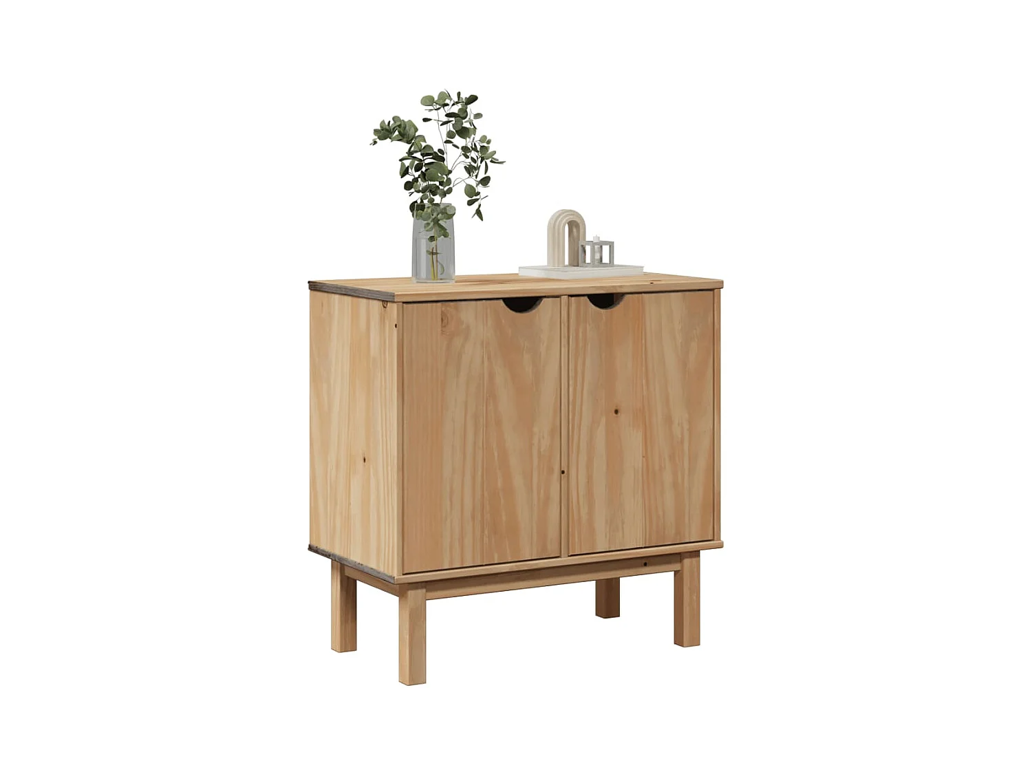Armoire de couloir OTTA 75x40x75 cm bois de pin massif
