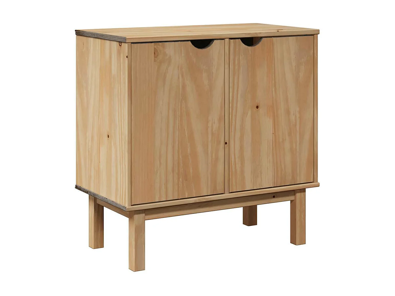 Armoire de couloir OTTA 75x40x75 cm bois de pin massif