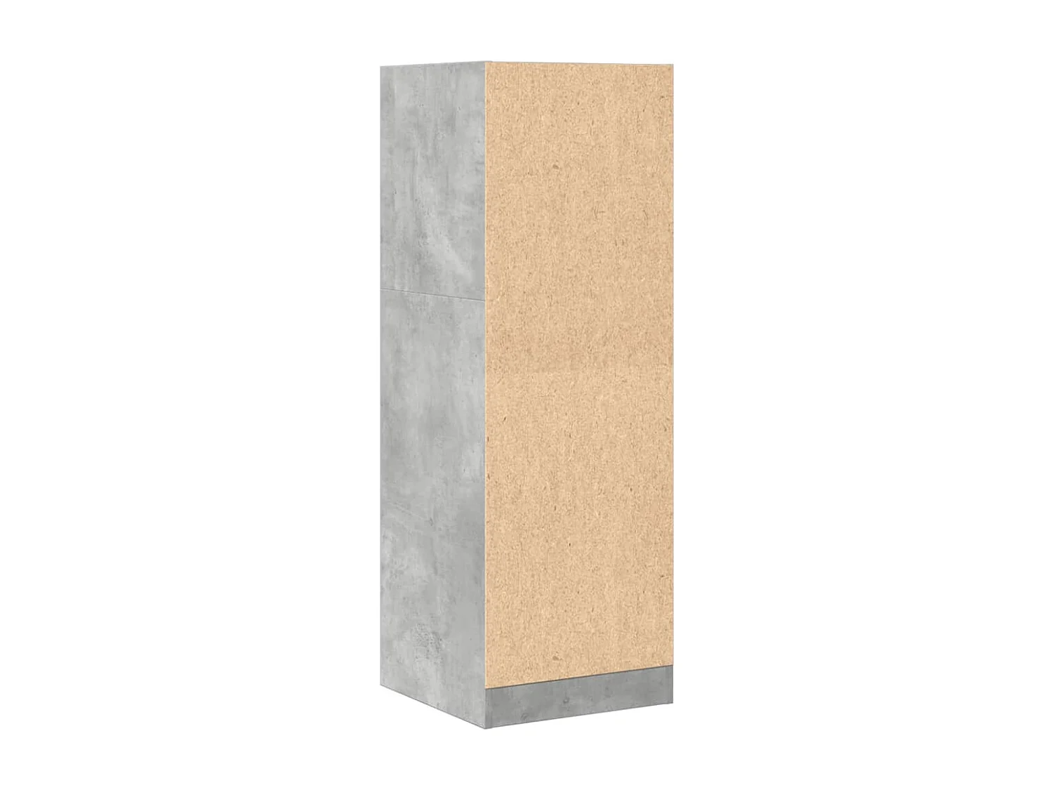 Betongrauer Apothekerschrank 40x41x118 cm, Holzwerkstoff