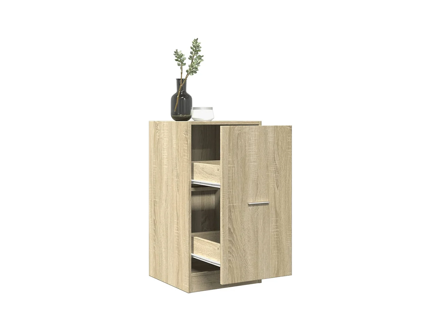 Armoire d'apothicaire chêne sonoma 40x41x77,5cm bois ingénierie