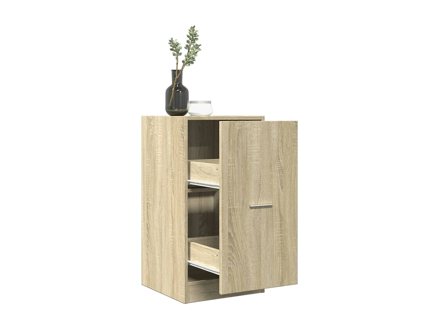 Armoire d'apothicaire chêne sonoma 40x41x77,5cm bois ingénierie