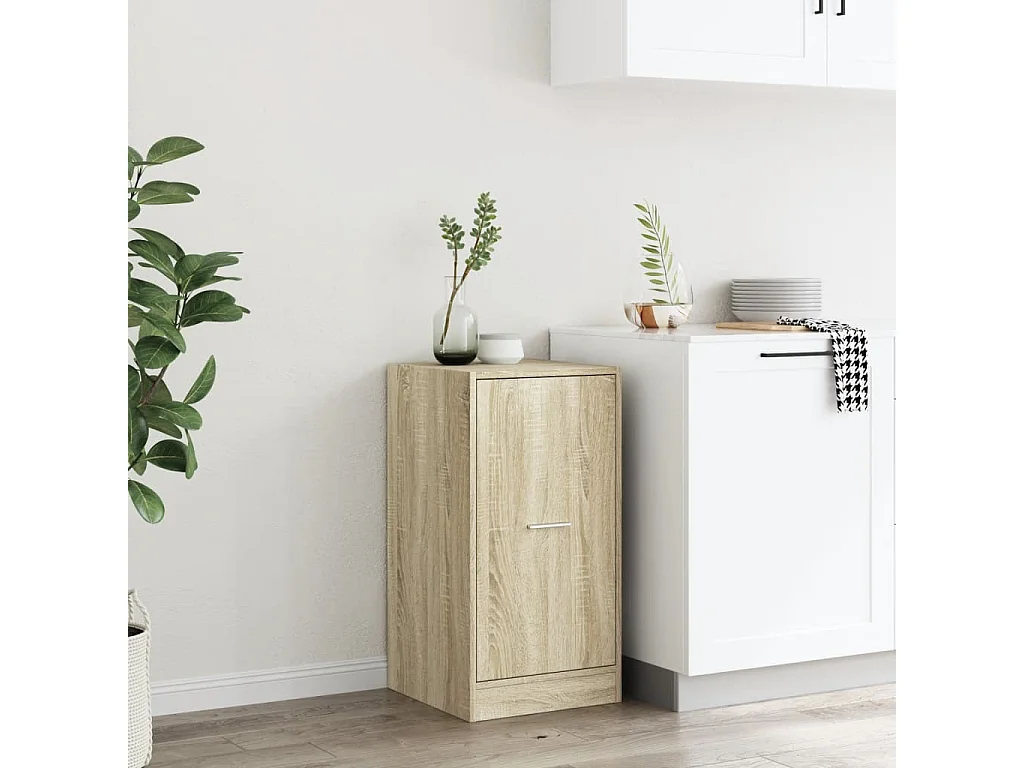 Armoire d'apothicaire chêne sonoma 40x41x77,5cm bois ingénierie