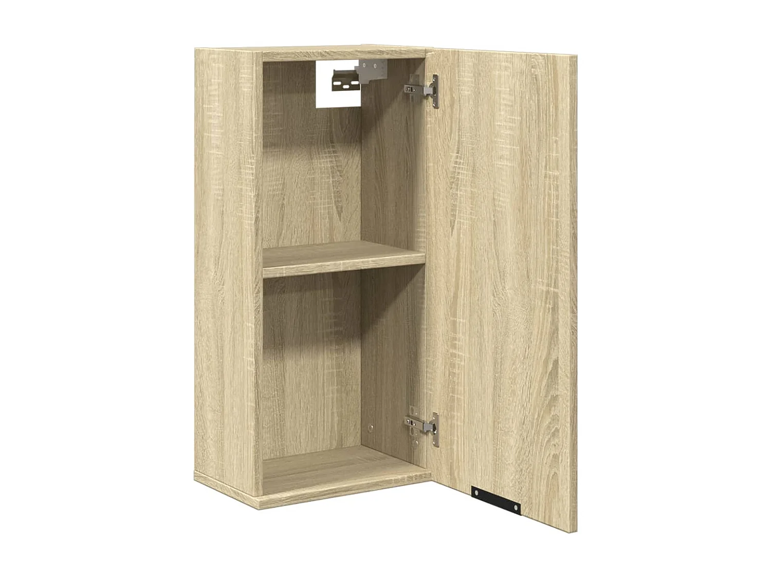 Mobile bagno sospeso rovere Sonoma 32x20x67 cm
