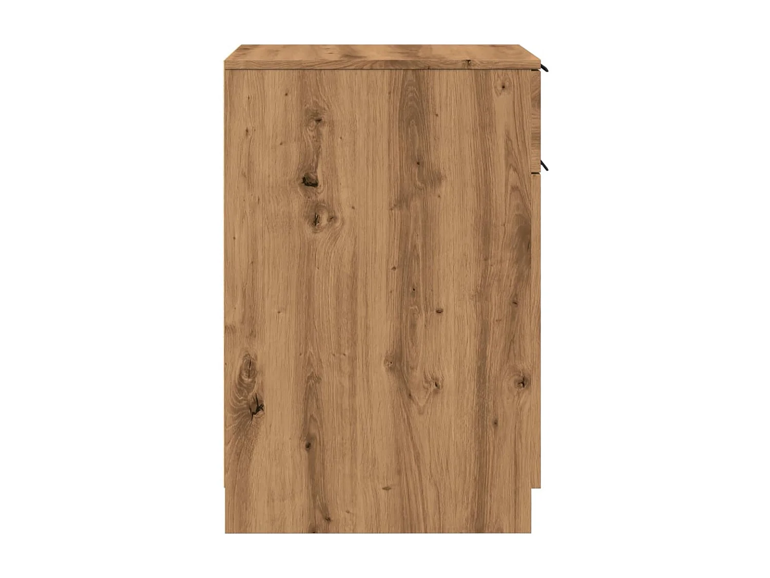 Armoire de bureau chêne artisanal 33x50x75 cm bois d'ingénierie