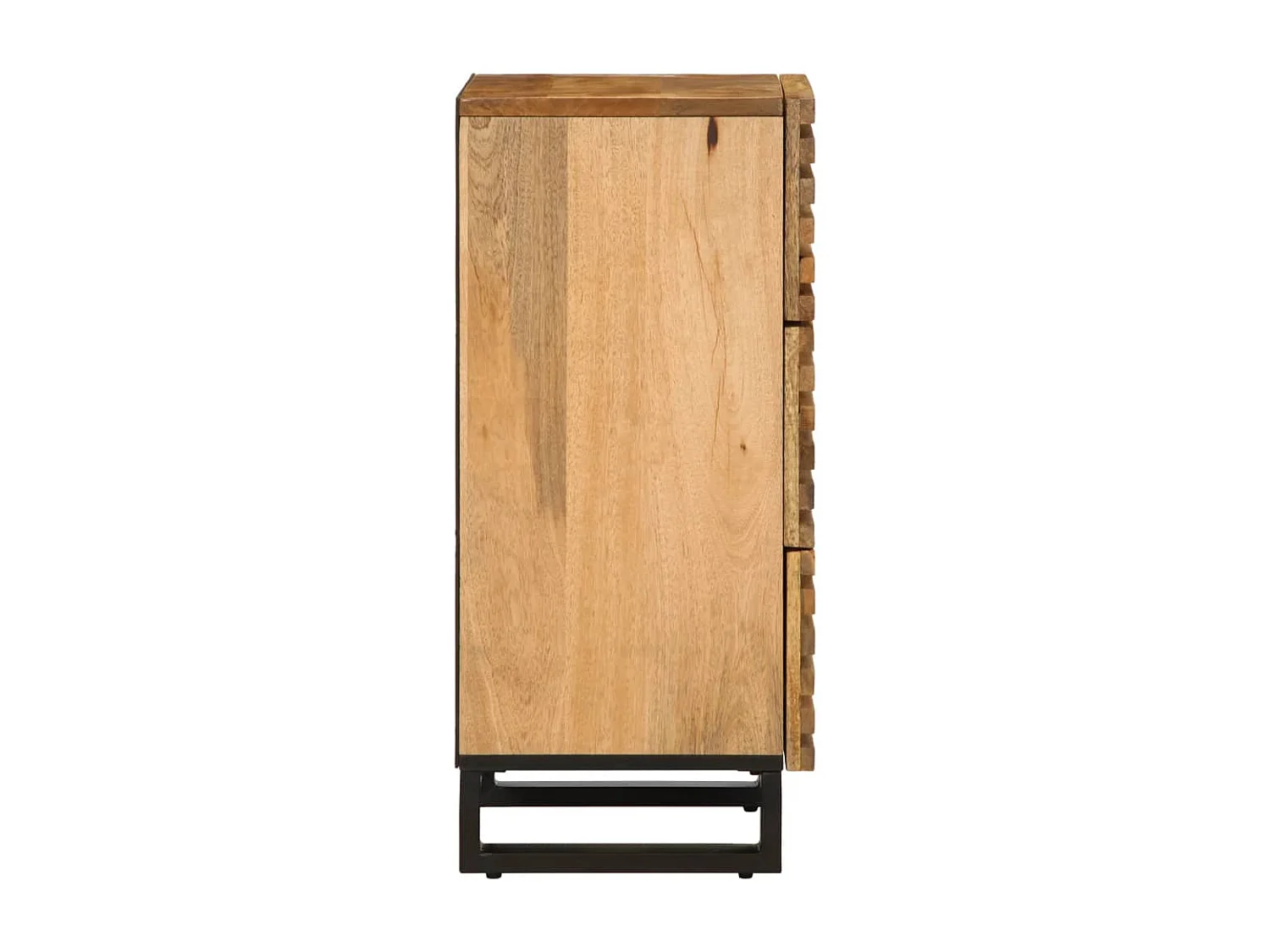 Buffet 40x34x75 cm bois de manguier massif brut