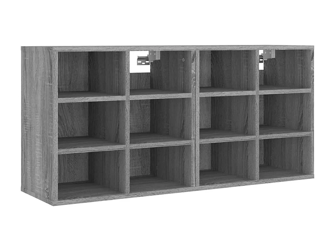 Armoires à chaussures 2 pcs Sonoma gris 52,5x30x50 cm