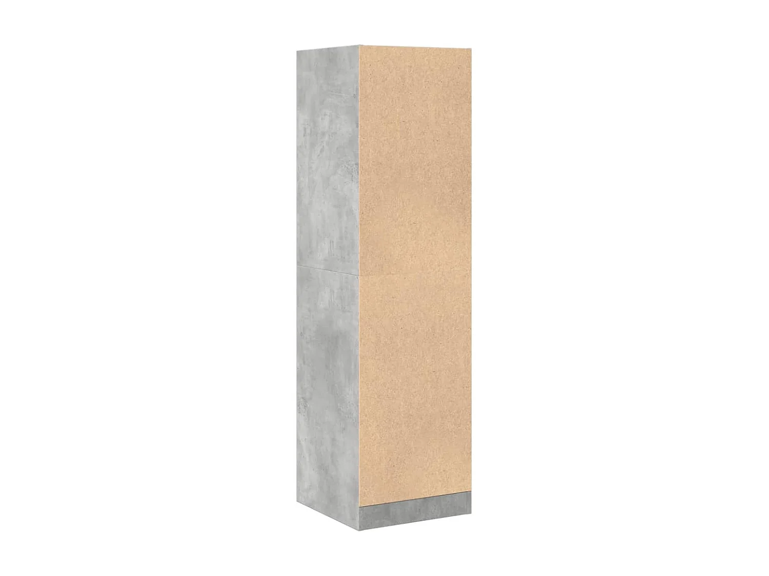 Armoire d'apothicaire gris béton 40x41x144,5 cm bois ingénierie