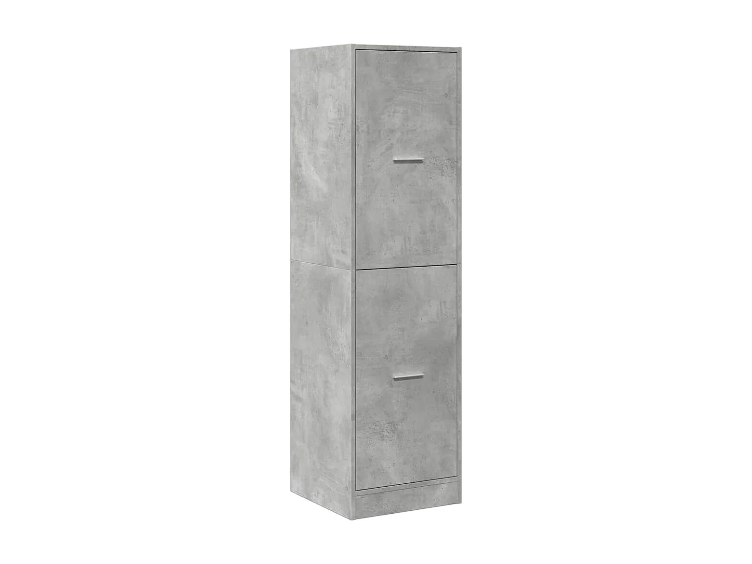 Armoire d'apothicaire gris béton 40x41x144,5 cm bois ingénierie