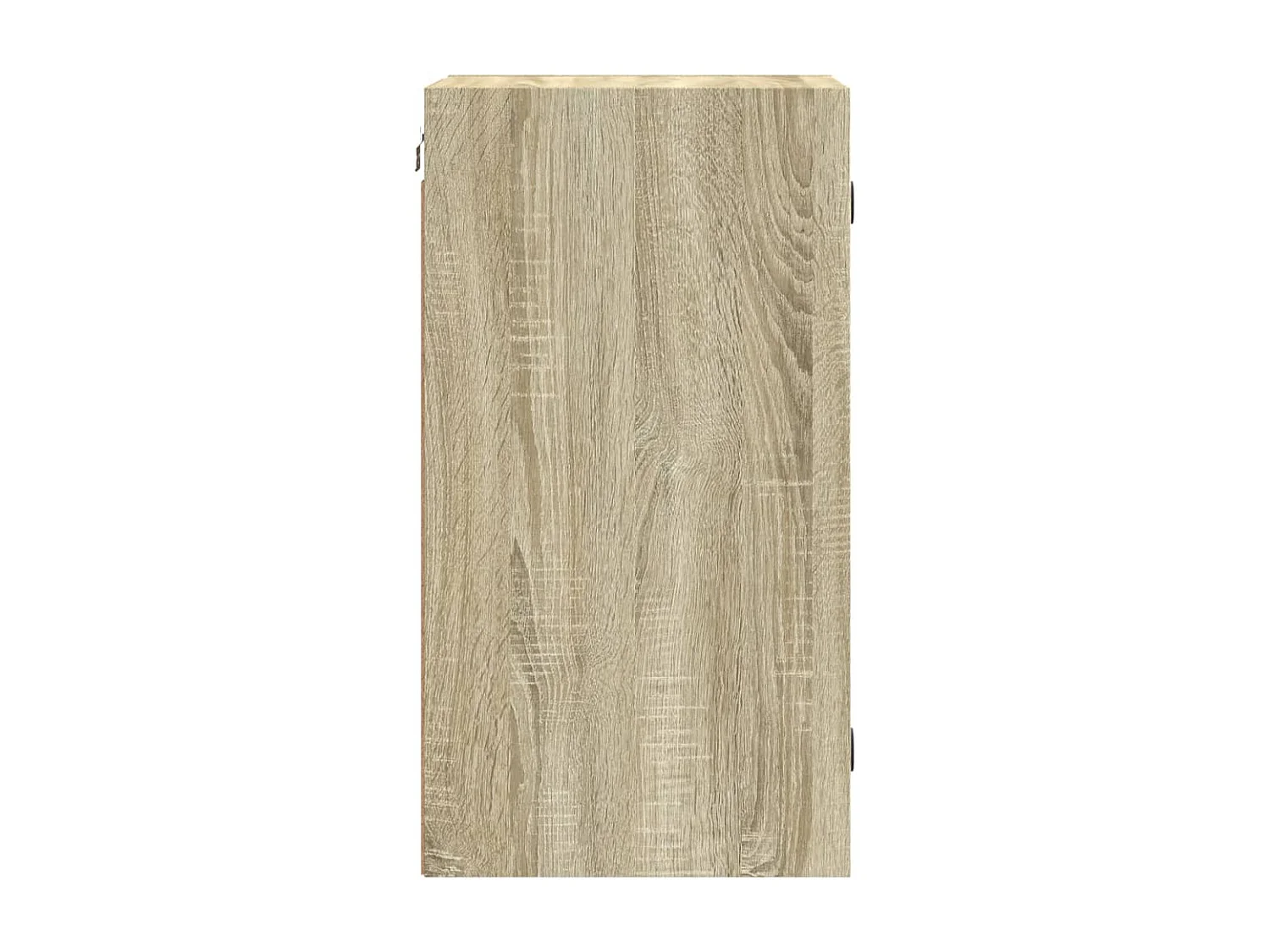 Armoire murale avec portes en verre chêne sonoma 35x37x68,5 cm