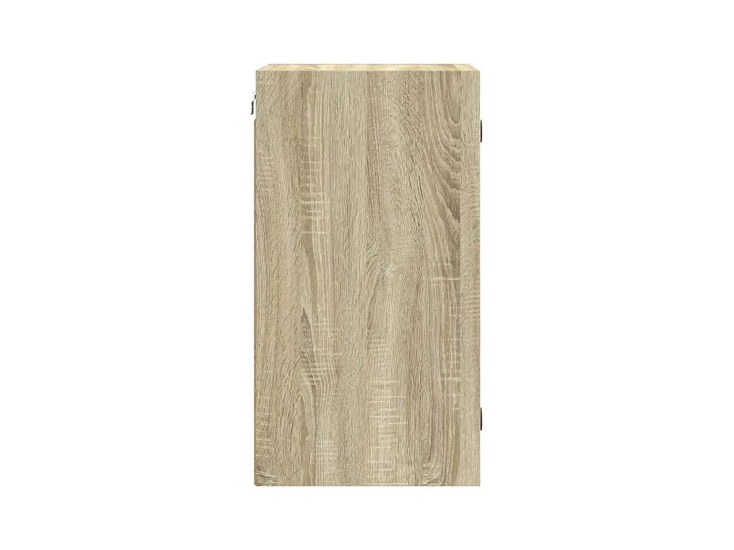 Armoire murale avec portes en verre chêne sonoma 35x37x68,5 cm