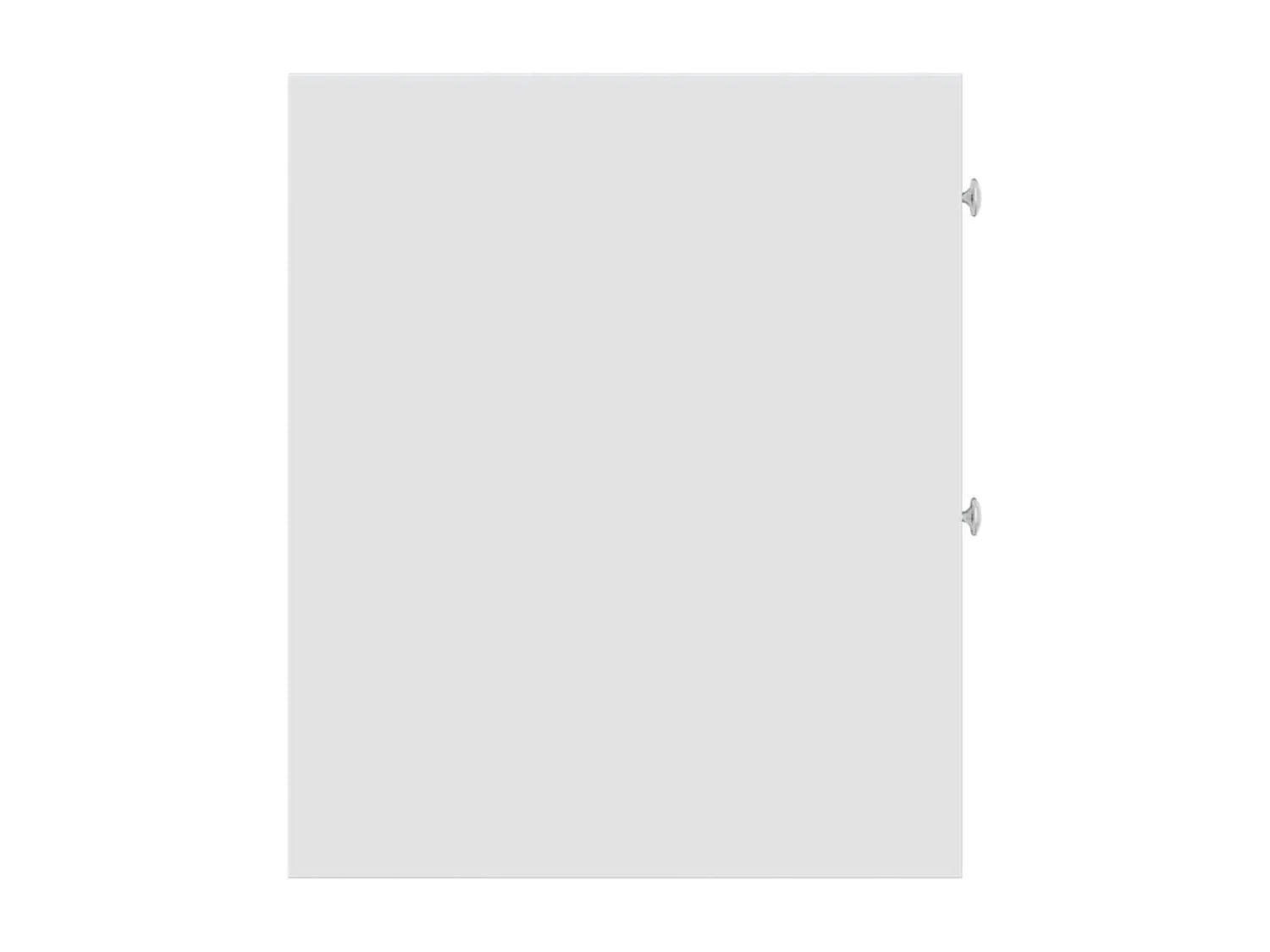 Armoire de salle de bain étroite avec roulettes blanc