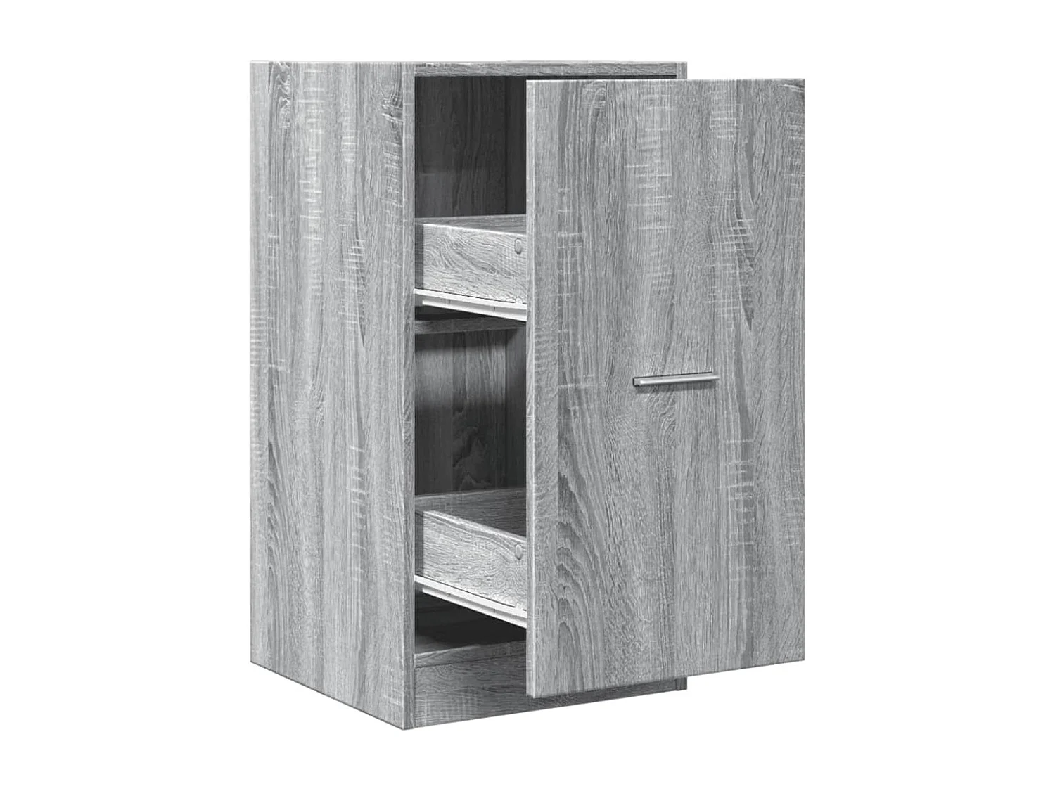 Armoire apothicaire sonoma gris 40x41x77,5 cm bois d'ingénierie