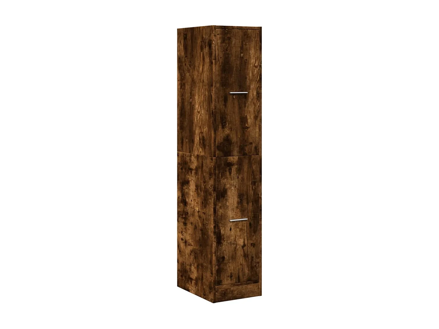 Armoire d'apothicaire chêne fumé 30x41x144,5 cm bois ingénierie