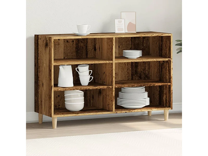 Altholz-Sideboard 103,5x35x70 cm, Holzwerkstoff
