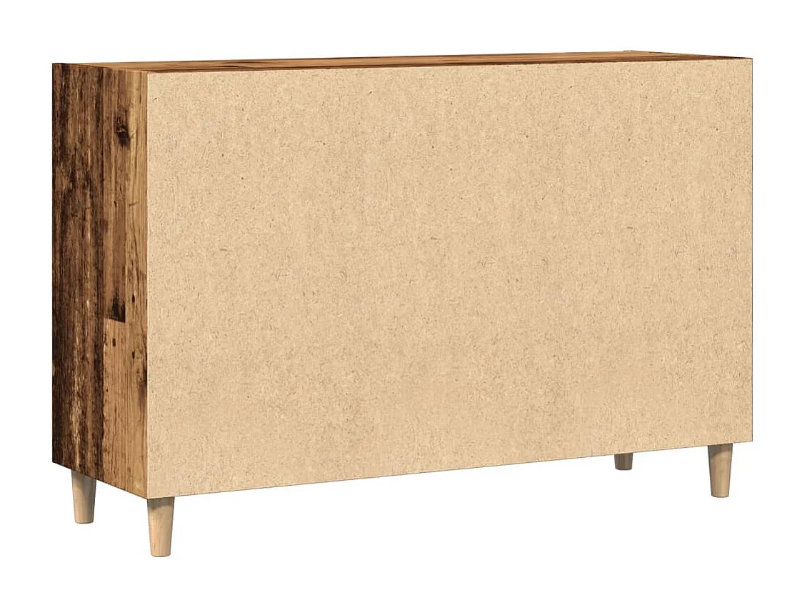 Buffet vieux bois 103,5x35x70 cm bois d'ingénierie