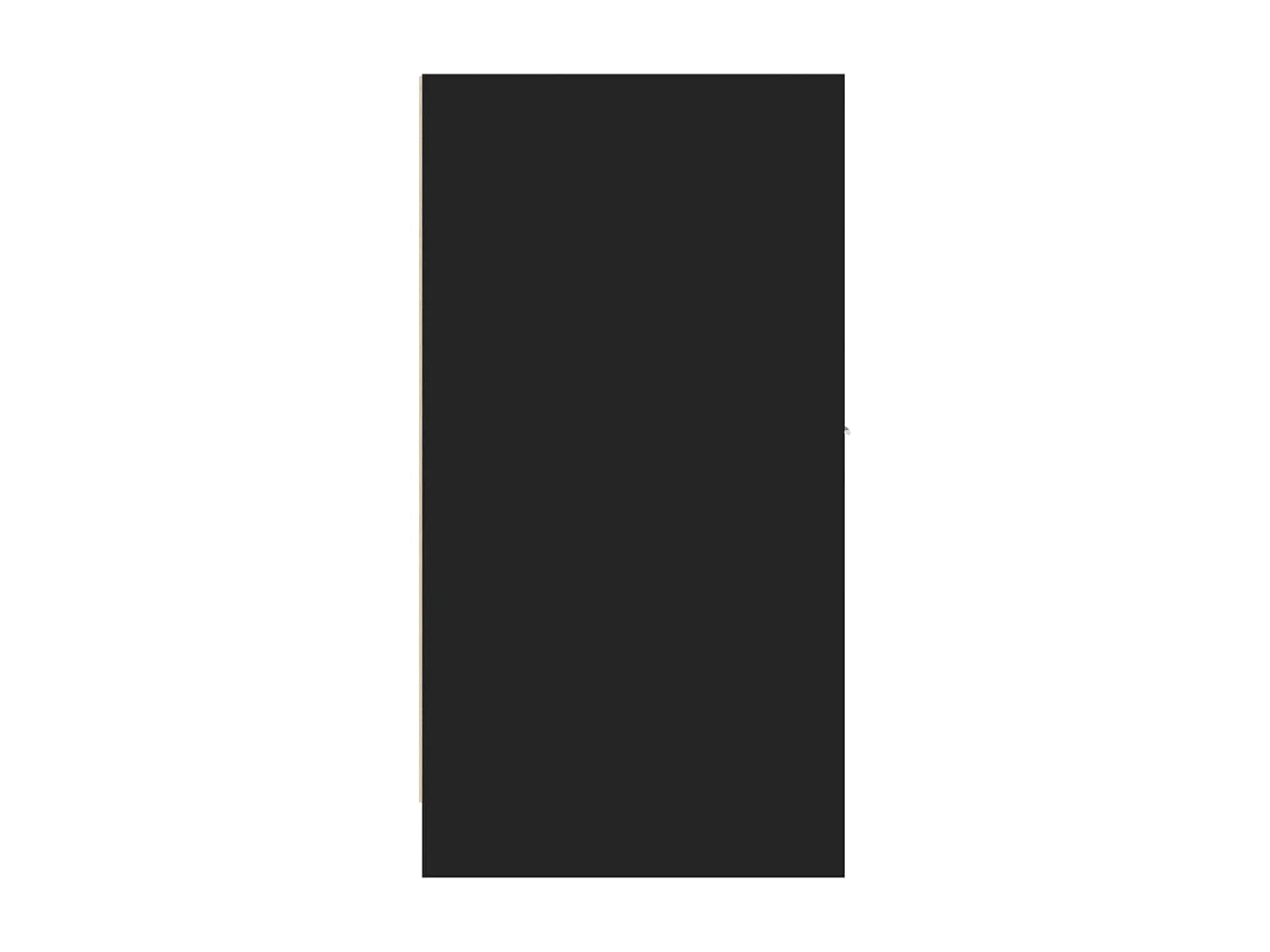 Armoire d'apothicaire noir 30x41x77,5 cm bois d'ingénierie