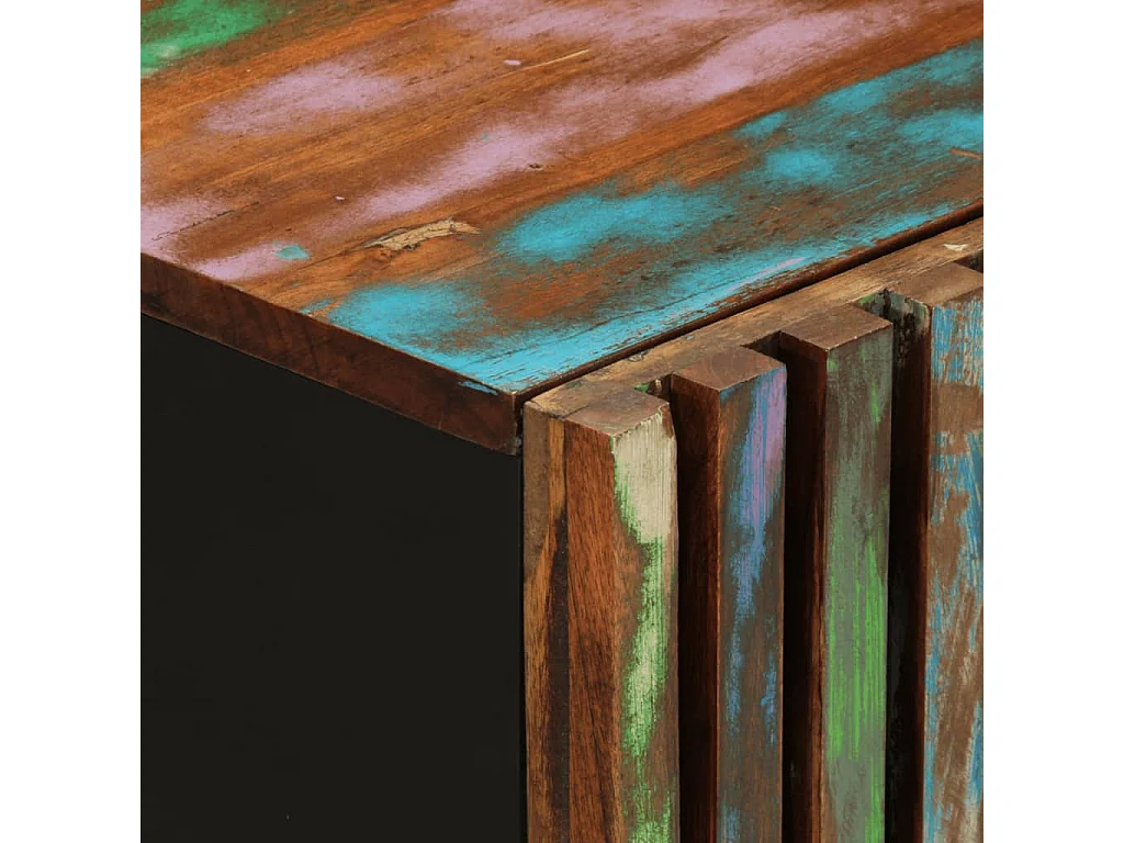 Buffet 60x34x75 cm bois d'acacia massif