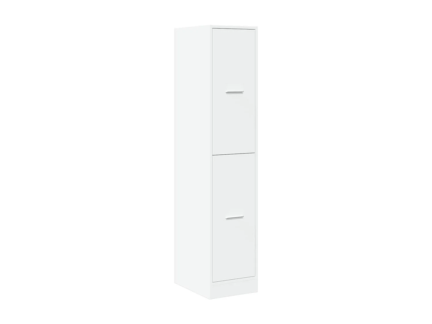 Armoire d'apothicaire blanc 30x41x144,5 cm bois d'ingénierie