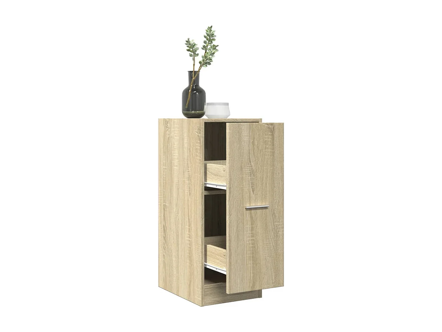 Armoire d'apothicaire chêne sonoma 30x41x77,5cm bois ingénierie